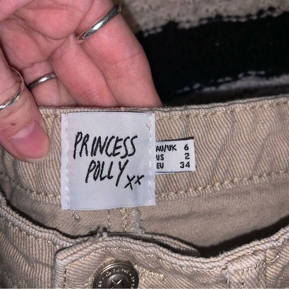 Princess Polly Straight Leg Jeans Size 2 - Picture 2 of 6